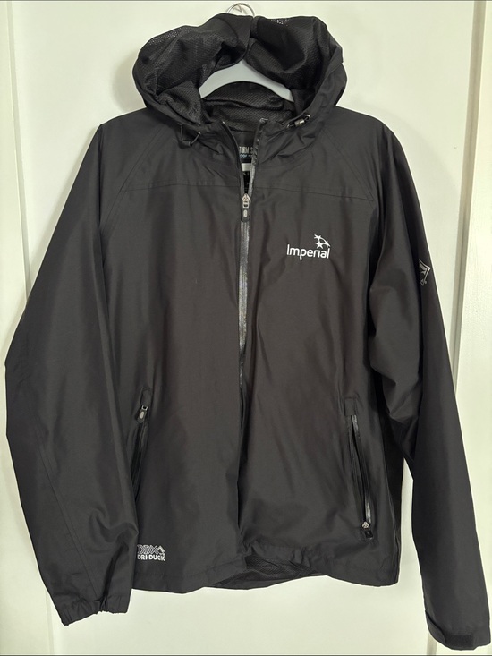 Dri-Duck Jackets & Blazers - Imperial Women's Black Hooded Raincoat
